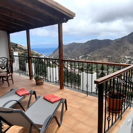 Casa La Sabina Roja 1 - Casa Con Impresionantes Vistas Sobre Hermigua Y El Mar 外观 照片