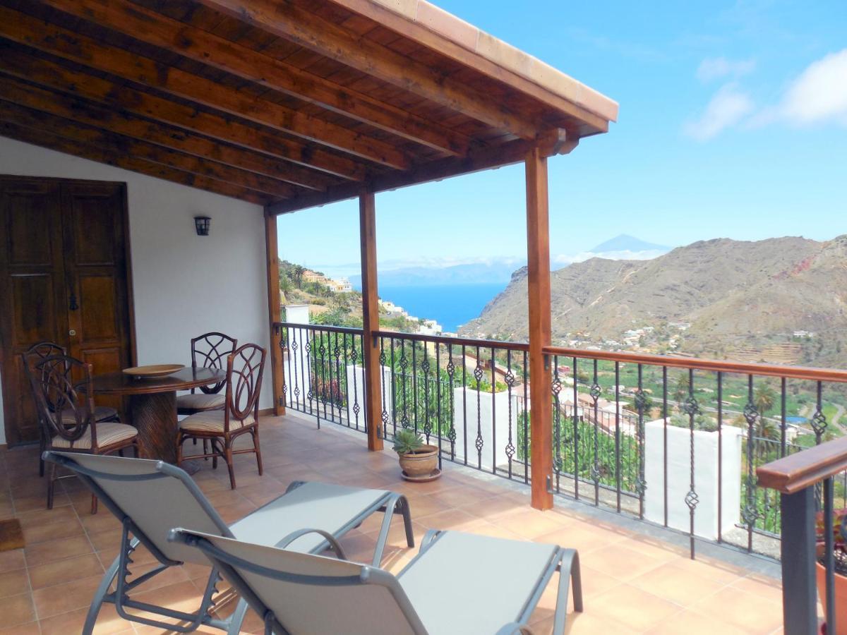 Casa La Sabina Roja 1 - Casa Con Impresionantes Vistas Sobre Hermigua Y El Mar 外观 照片