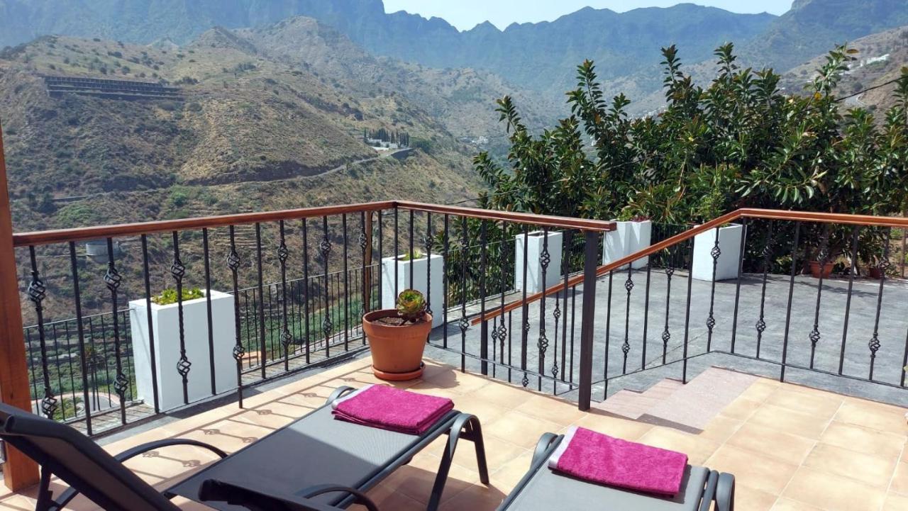Casa La Sabina Roja 1 - Casa Con Impresionantes Vistas Sobre Hermigua Y El Mar 外观 照片