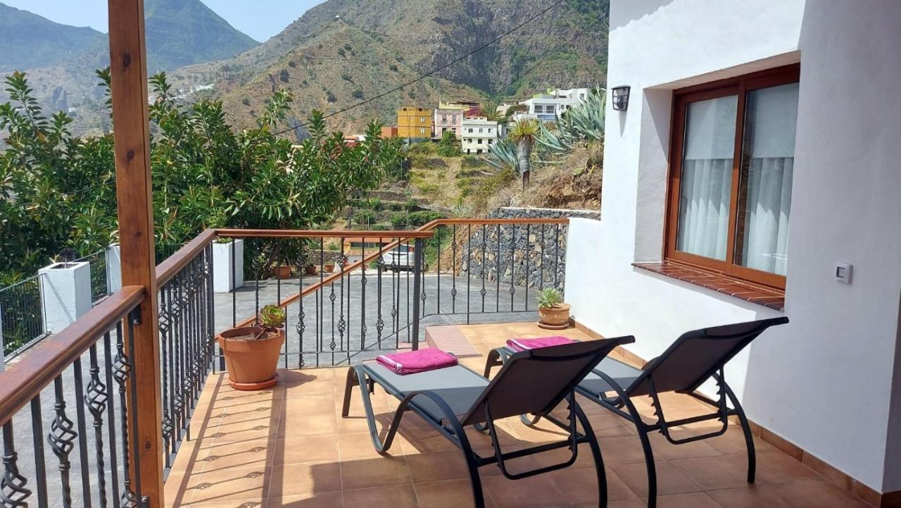 Casa La Sabina Roja 1 - Casa Con Impresionantes Vistas Sobre Hermigua Y El Mar 外观 照片