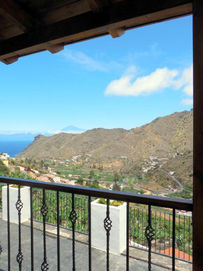 Casa La Sabina Roja 1 - Casa Con Impresionantes Vistas Sobre Hermigua Y El Mar 外观 照片