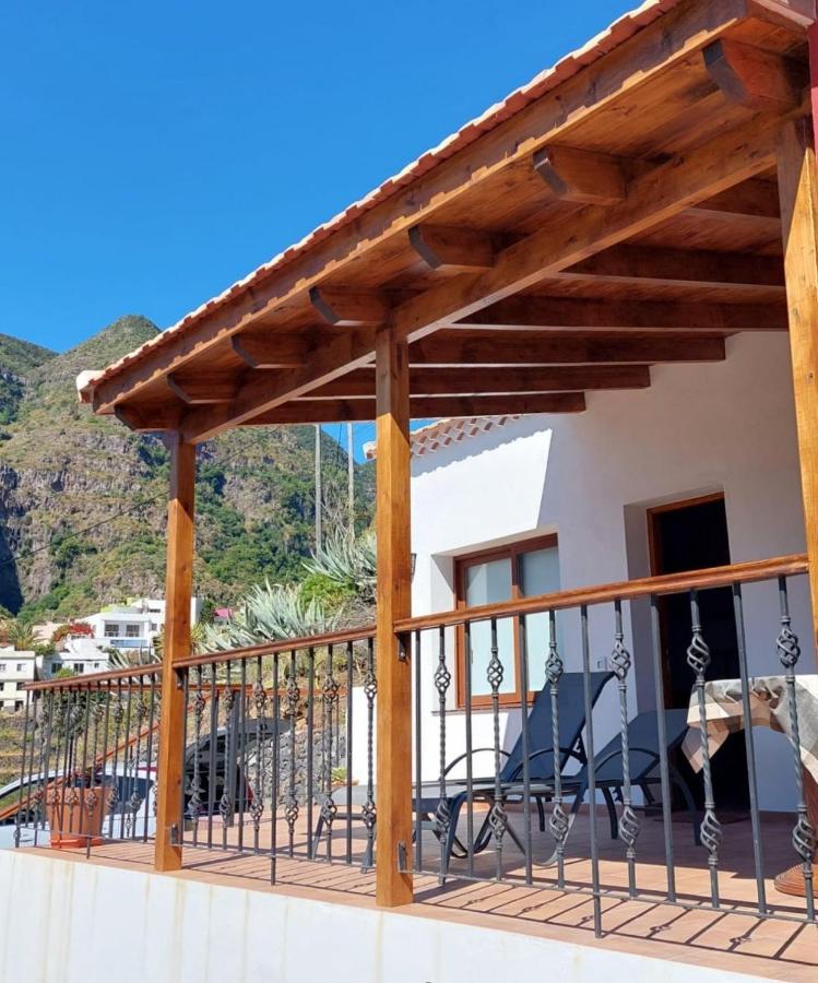 Casa La Sabina Roja 1 - Casa Con Impresionantes Vistas Sobre Hermigua Y El Mar 外观 照片