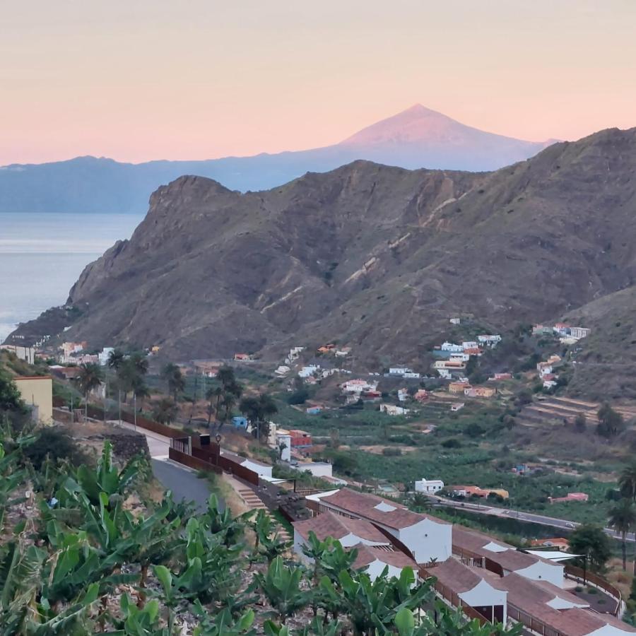 Casa La Sabina Roja 1 - Casa Con Impresionantes Vistas Sobre Hermigua Y El Mar 外观 照片