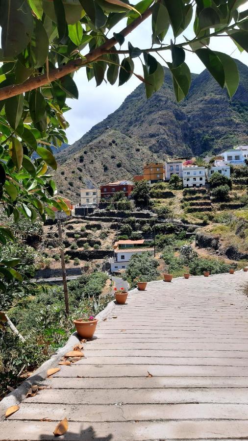 Casa La Sabina Roja 1 - Casa Con Impresionantes Vistas Sobre Hermigua Y El Mar 外观 照片