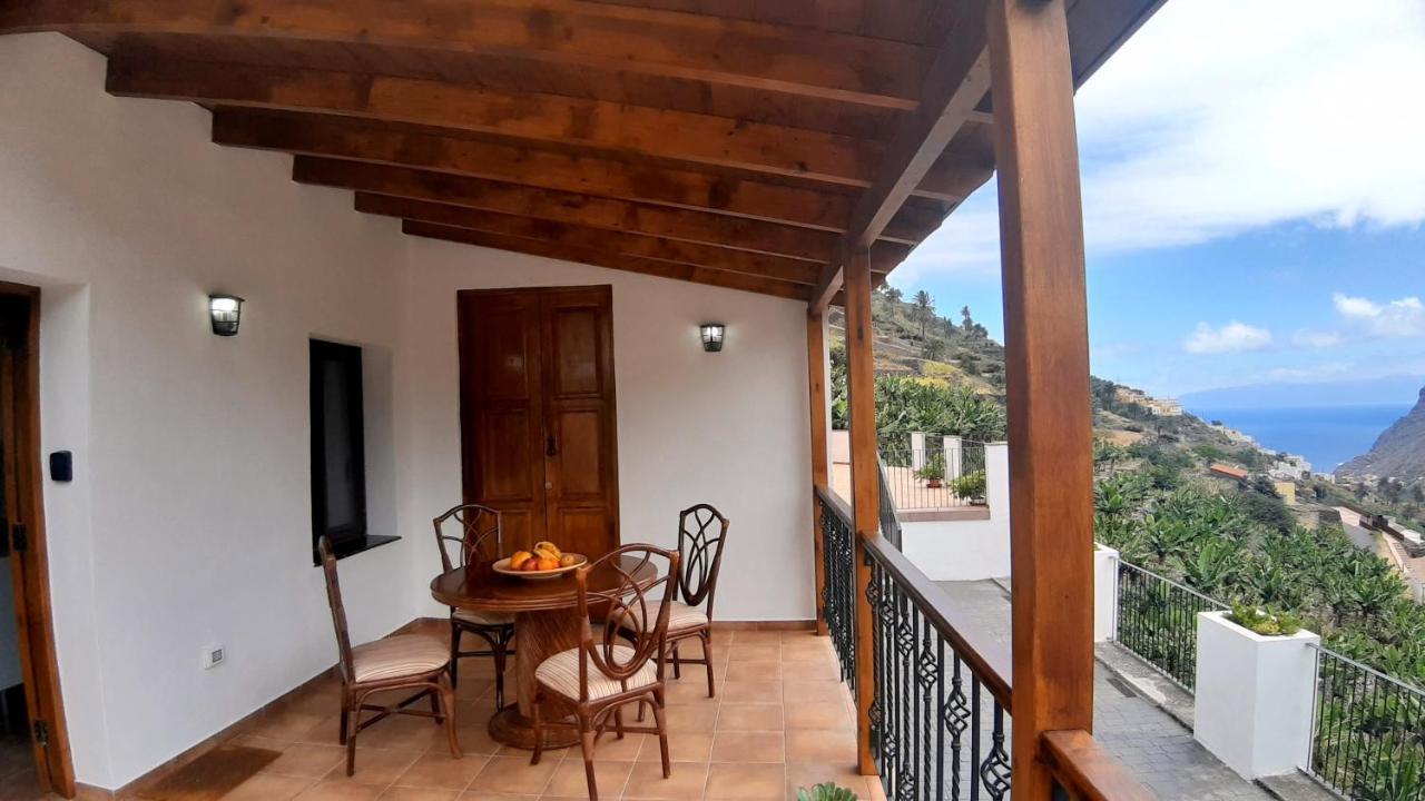 Casa La Sabina Roja 1 - Casa Con Impresionantes Vistas Sobre Hermigua Y El Mar 外观 照片