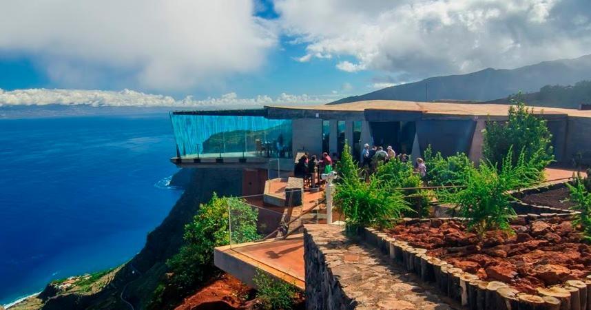 Casa La Sabina Roja 1 - Casa Con Impresionantes Vistas Sobre Hermigua Y El Mar 外观 照片