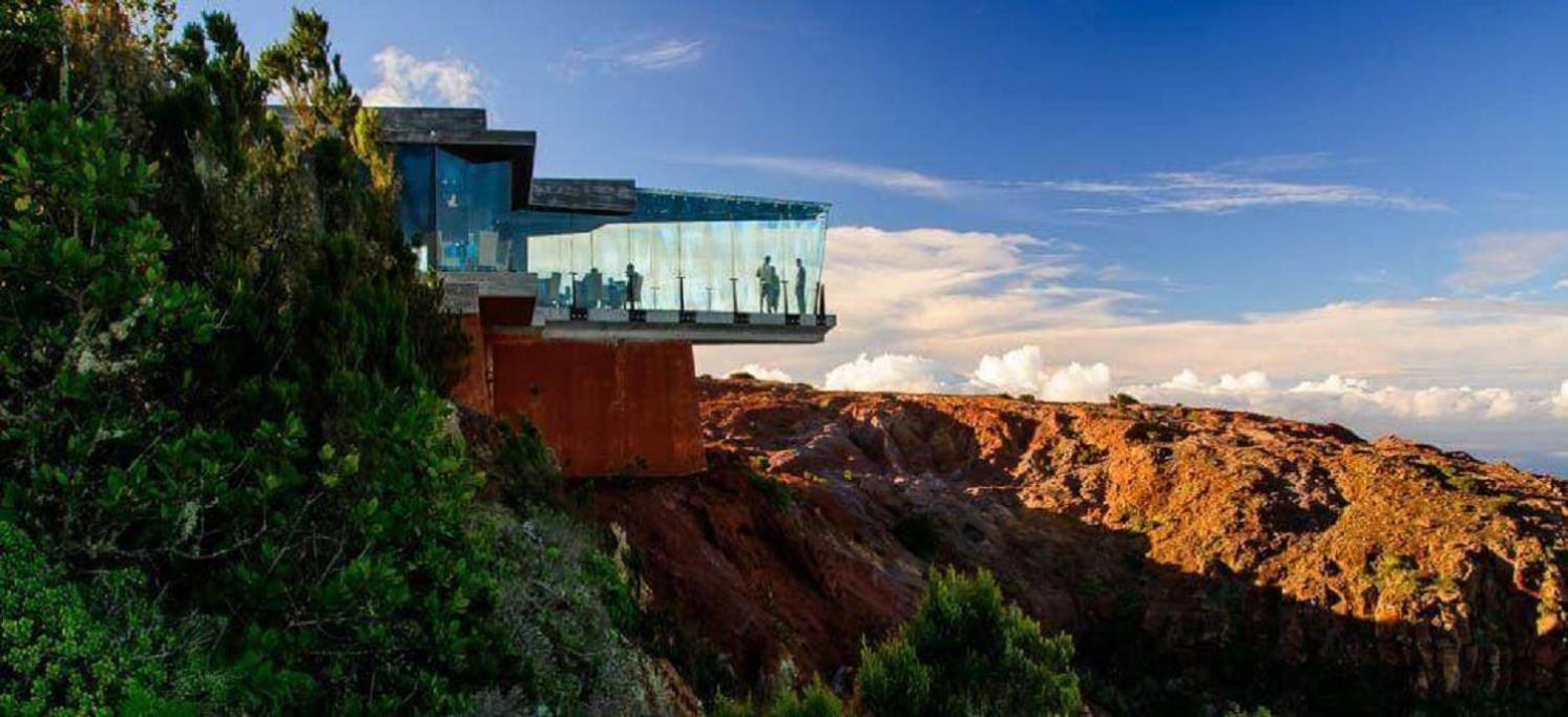 Casa La Sabina Roja 1 - Casa Con Impresionantes Vistas Sobre Hermigua Y El Mar 外观 照片