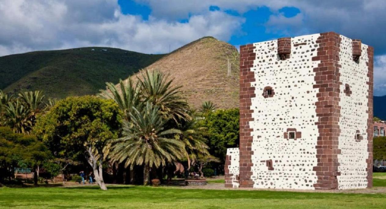 Casa La Sabina Roja 1 - Casa Con Impresionantes Vistas Sobre Hermigua Y El Mar 外观 照片