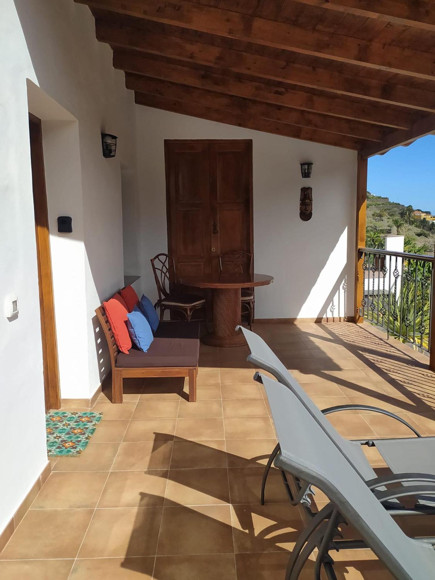 Casa La Sabina Roja 1 - Casa Con Impresionantes Vistas Sobre Hermigua Y El Mar 外观 照片